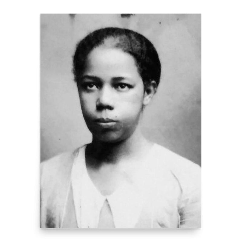 Antonieta de Barros poster print, in size 18x24 inches.