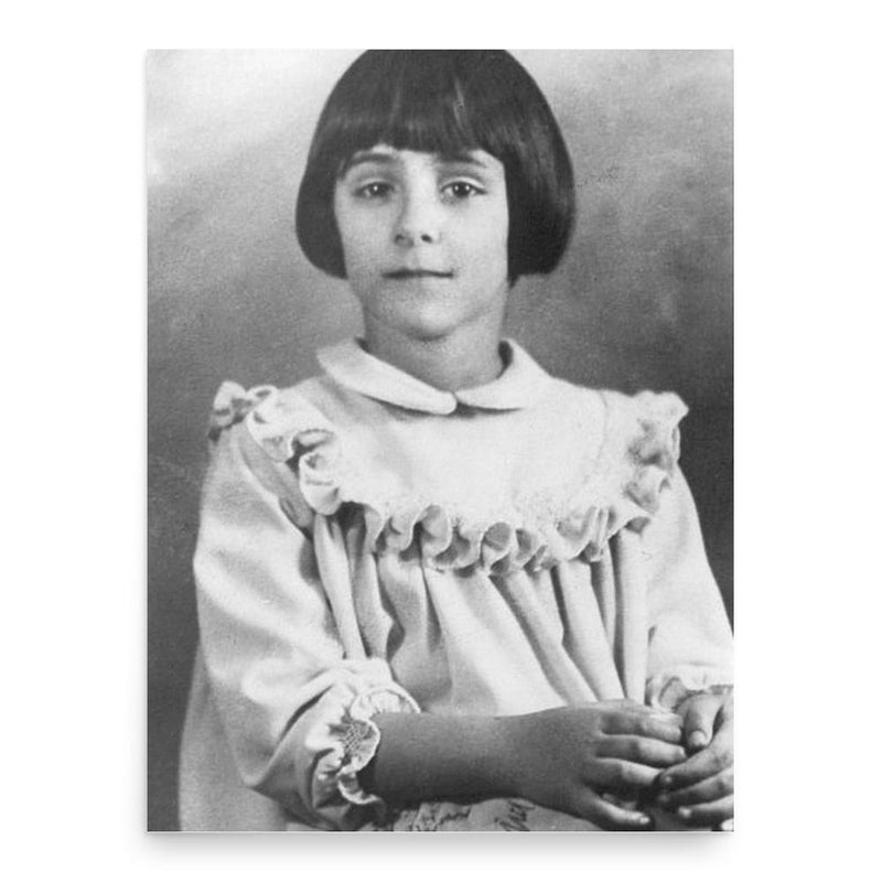 Antonietta Meo poster print, in size 18x24 inches.