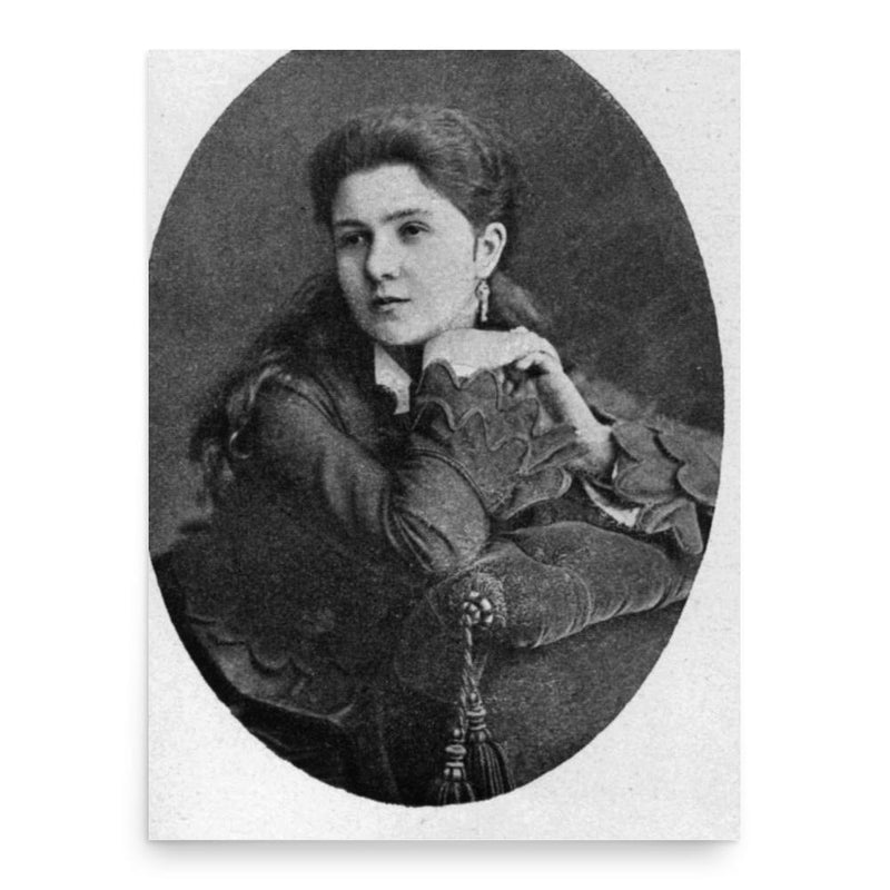 Antonina Abarinova poster print, in size 18x24 inches.