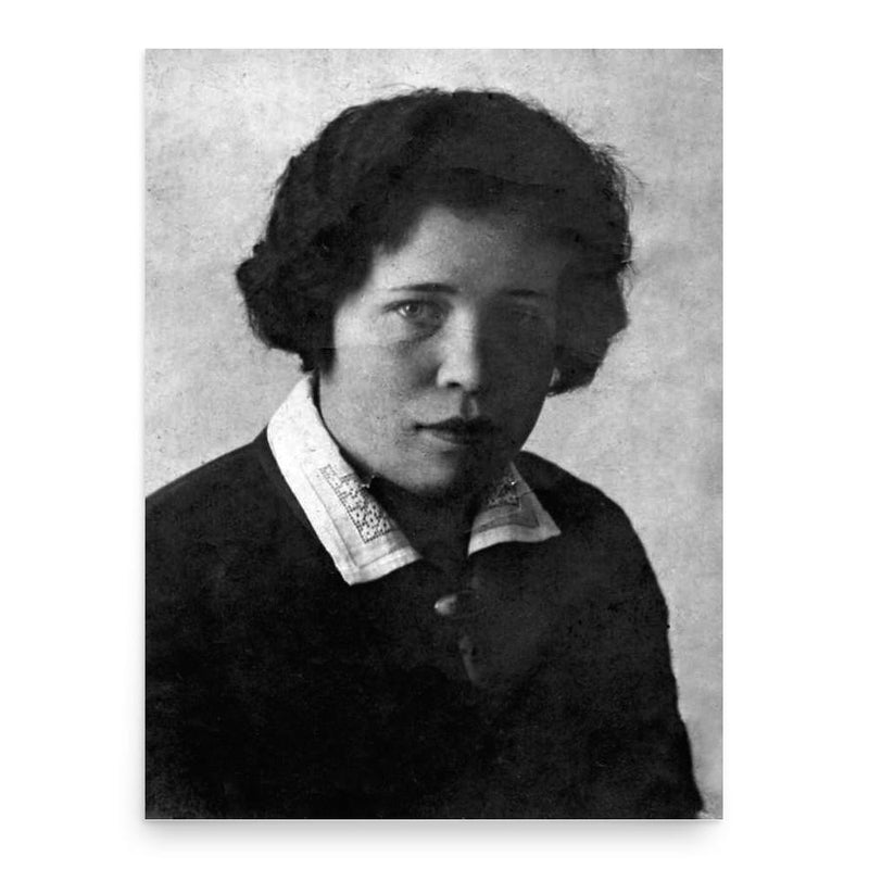 Antonina Petrova poster print, in size 18x24 inches.