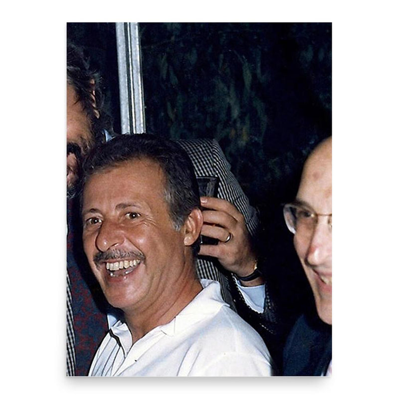 Antonino Caponnetto poster print, in size 18x24 inches.