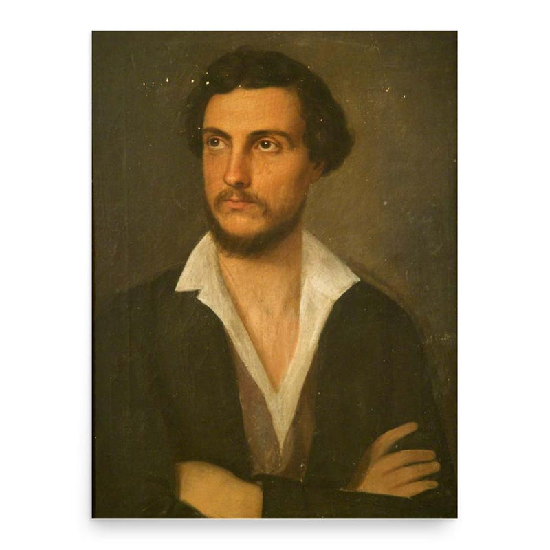 Antonino Gandolfo Brancaleone poster print, in size 18x24 inches.