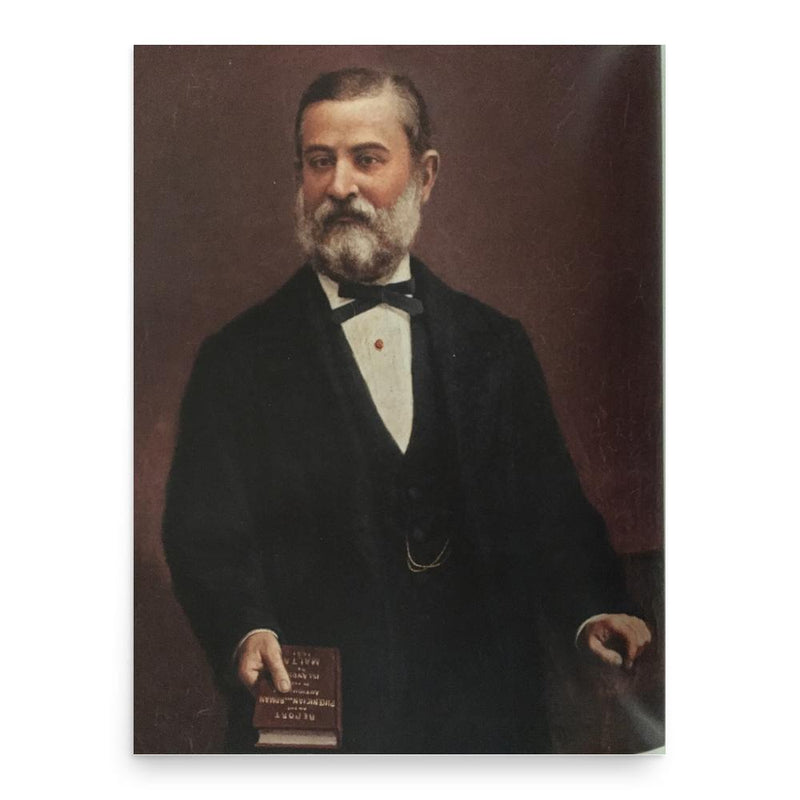 Antonio Annetto Caruana poster print, in size 18x24 inches.