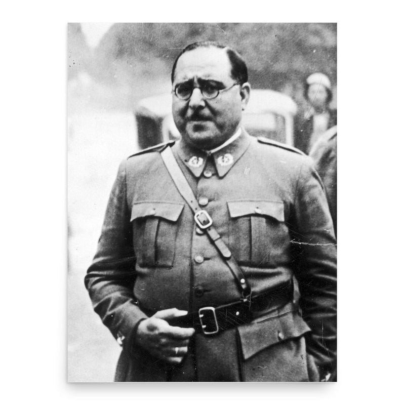 Antonio Aranda poster print, in size 18x24 inches.