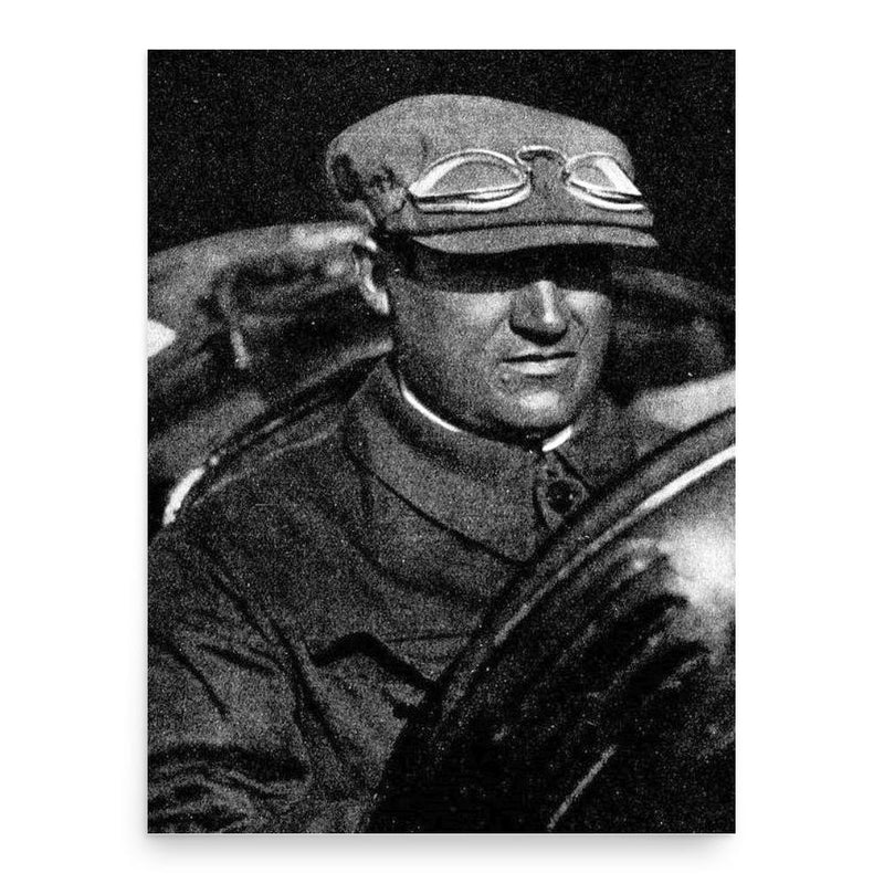 Antonio Ascari poster print, in size 18x24 inches.