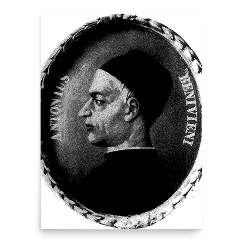 Antonio Benivieni poster print, in size 18x24 inches.