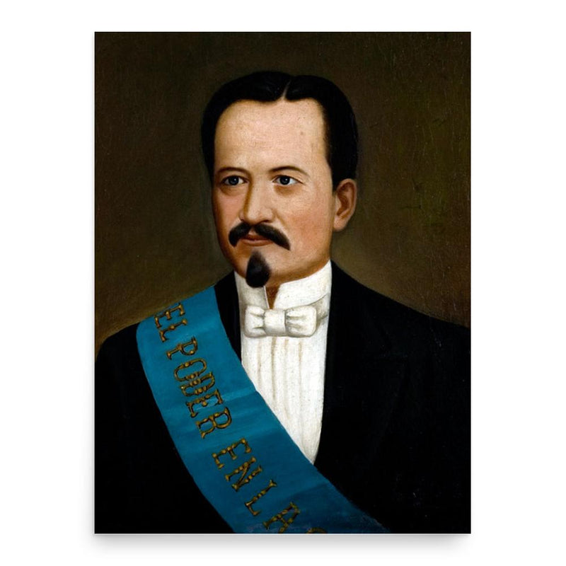 Antonio Borrero poster print, in size 18x24 inches.