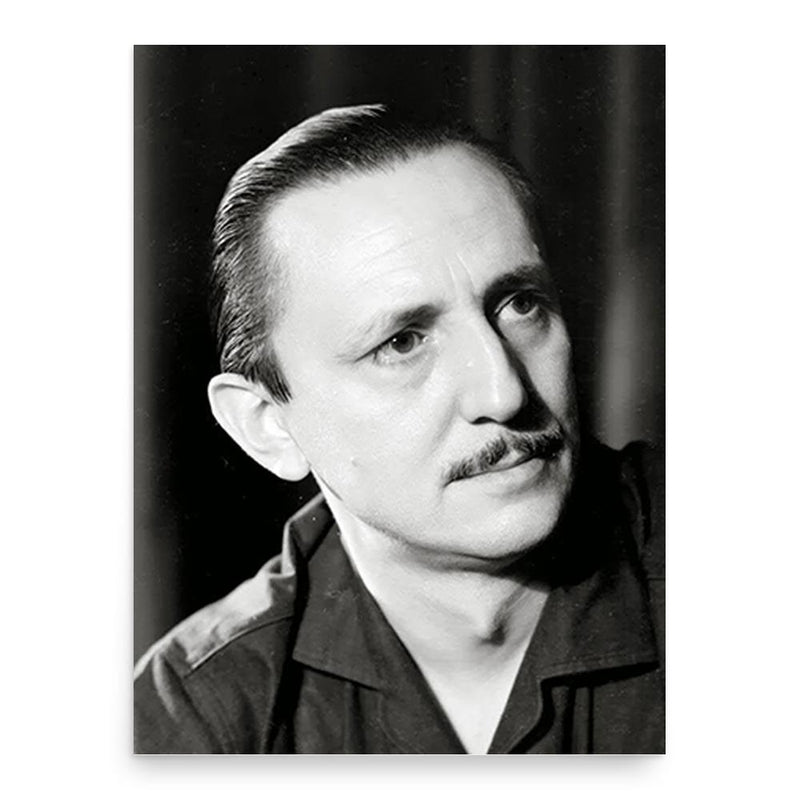 Antonio Buero Vallejo poster print, in size 18x24 inches.