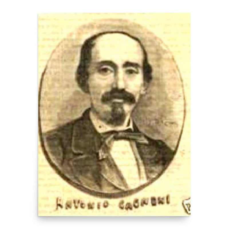 Antonio Cagnoni poster print, in size 18x24 inches.