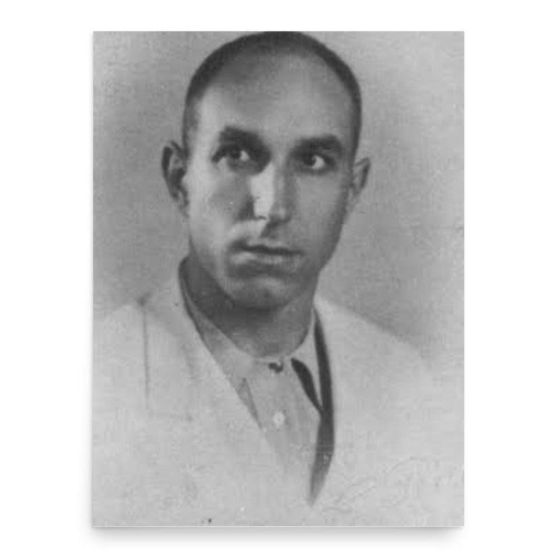 Antonio Canepa poster print, in size 18x24 inches.