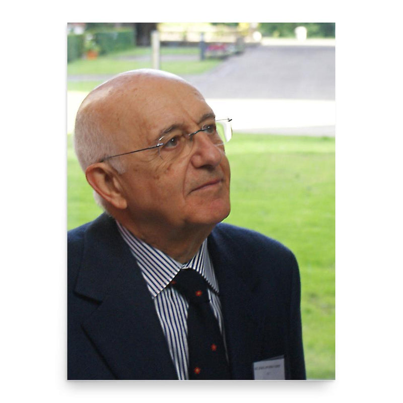 Antonio Cassese poster print, in size 18x24 inches.