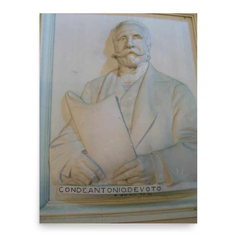 Antonio Devoto poster print, in size 18x24 inches.