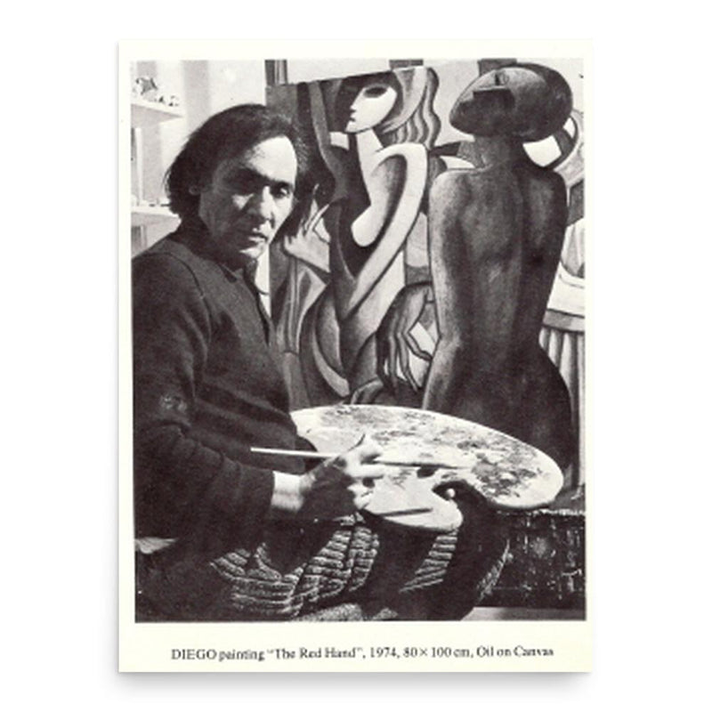 Antonio Diego Voci poster print, in size 18x24 inches.