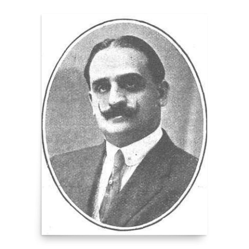 Antonio Goicoechea poster print, in size 18x24 inches.