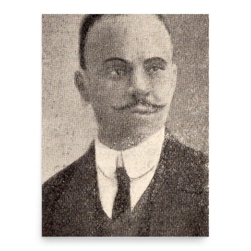 Antonio Graziadei poster print, in size 18x24 inches.