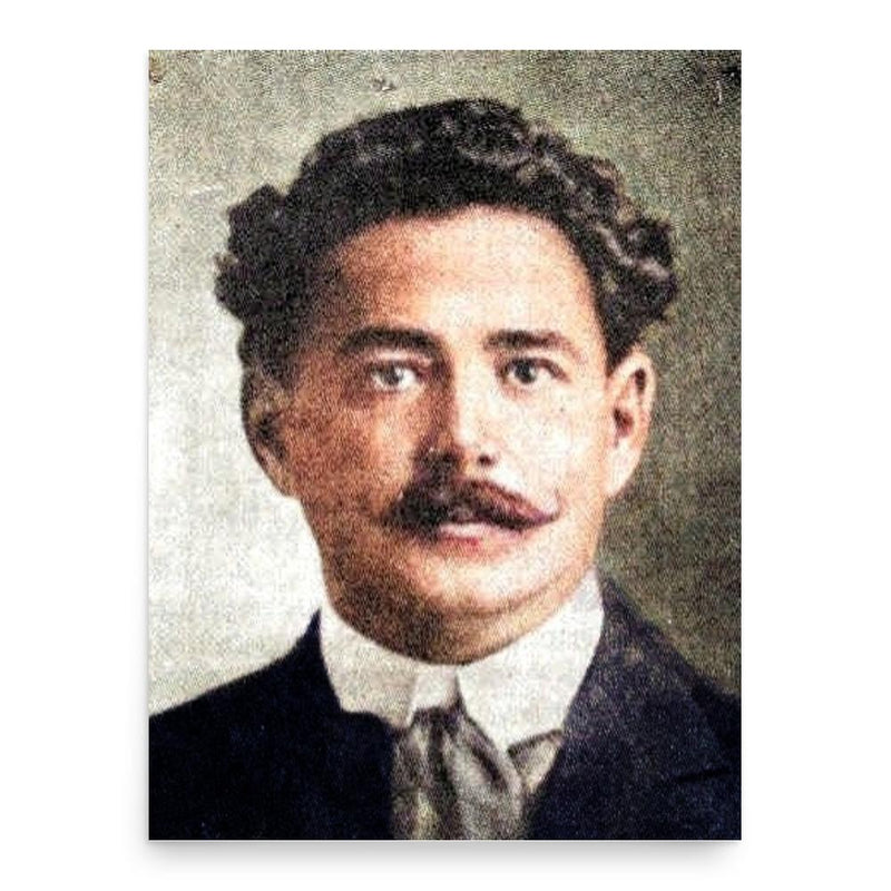 Antonio Irineo Villarreal poster print, in size 18x24 inches.