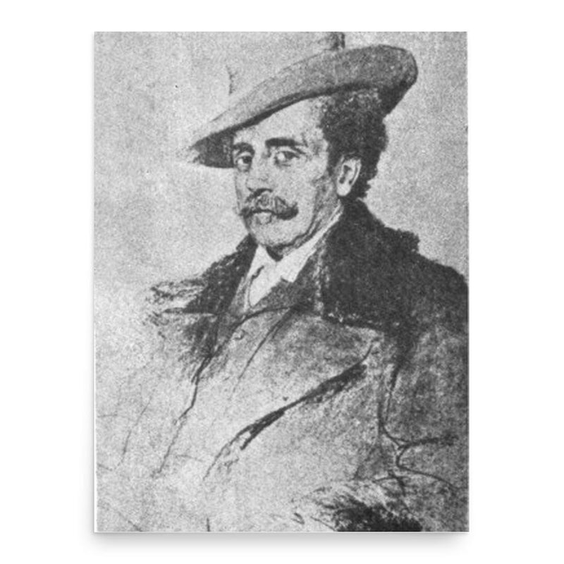 Antonio Labriola poster print, in size 18x24 inches.