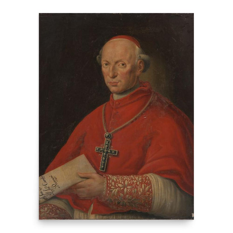 Antonio Lamberto Rusconi poster print, in size 18x24 inches.