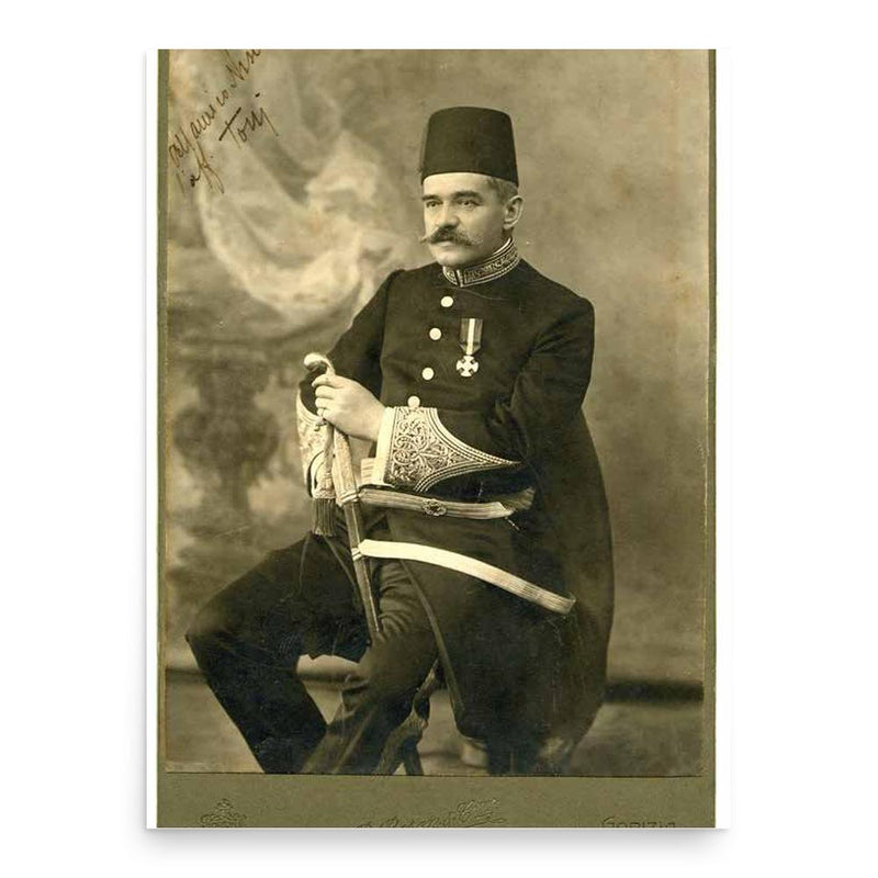 Antonio Lasciac poster print, in size 18x24 inches.