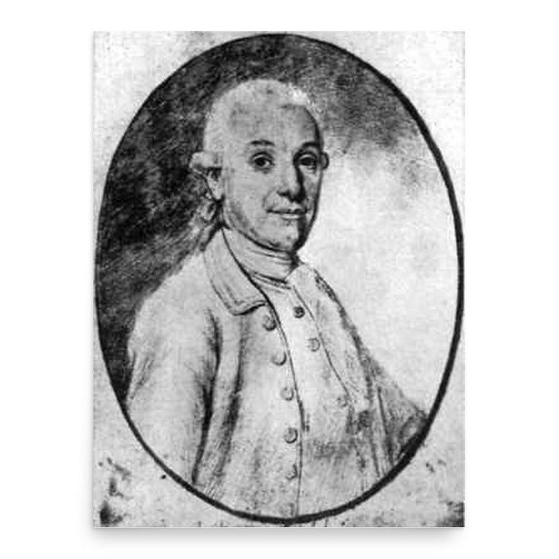 Antonio Lolli poster print, in size 18x24 inches.