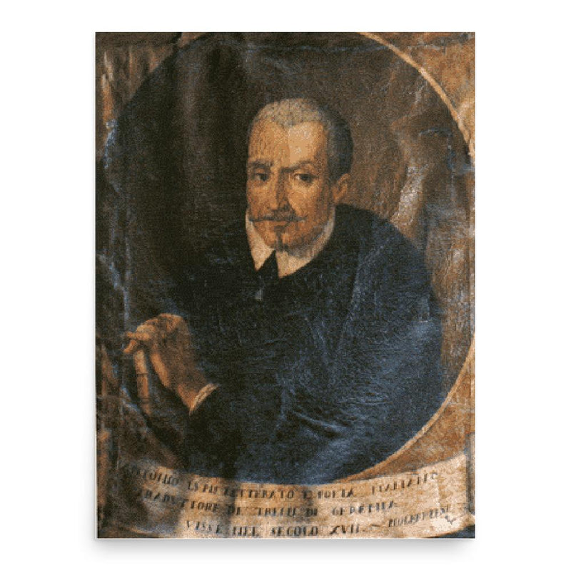 Antonio Lupis poster print, in size 18x24 inches.