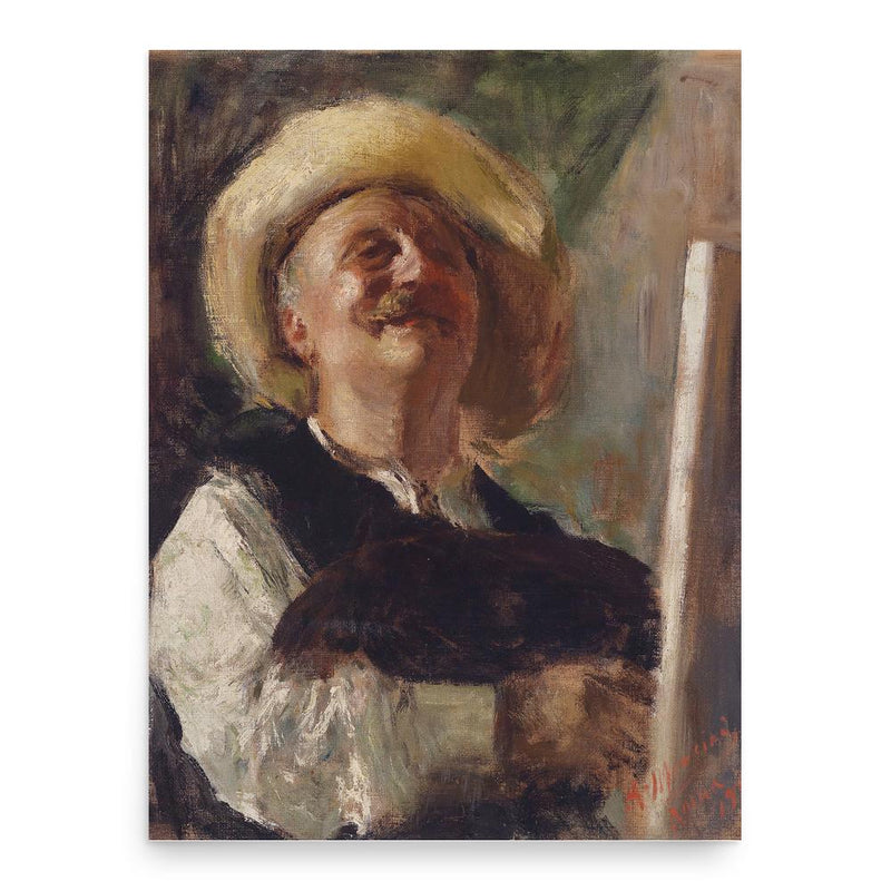 Antonio Mancini poster print, in size 18x24 inches.