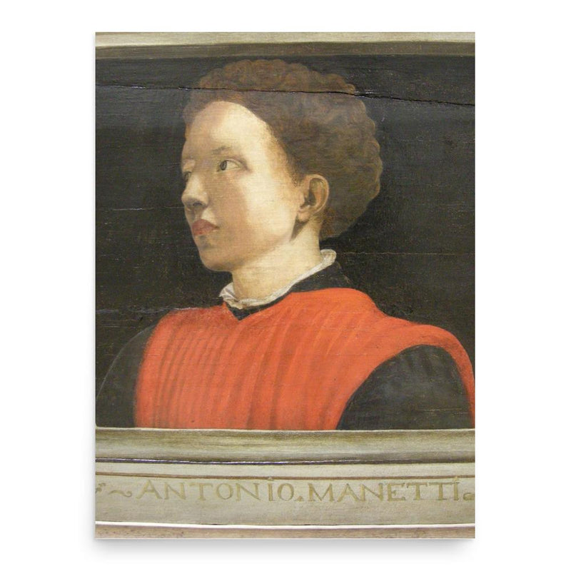 Antonio Manetti poster print, in size 18x24 inches.