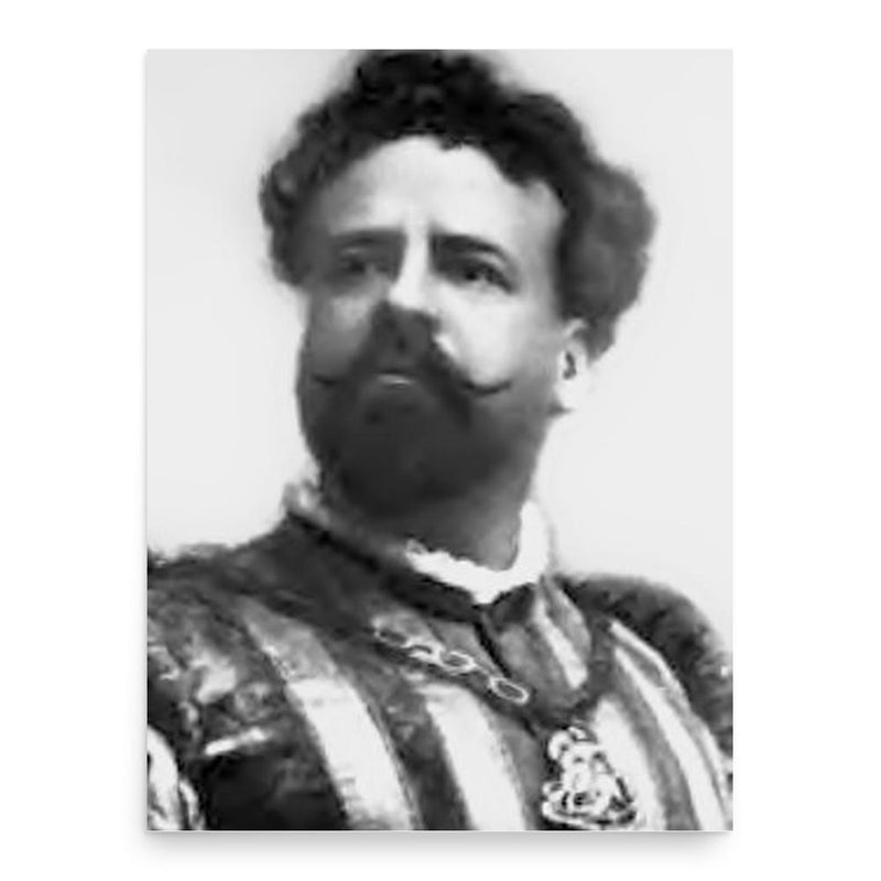 Antonio Paoli poster print, in size 18x24 inches.