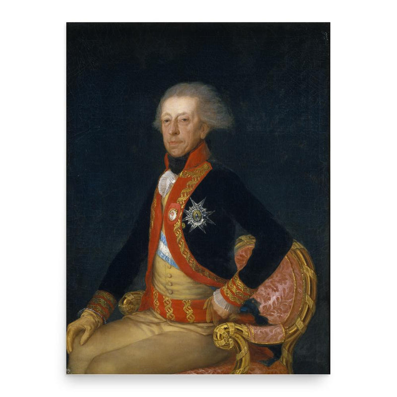 Antonio Ricardos poster print, in size 18x24 inches.