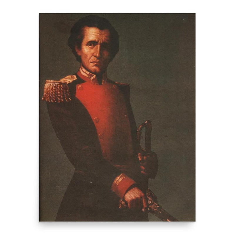 Antonio Ricaurte poster print, in size 18x24 inches.