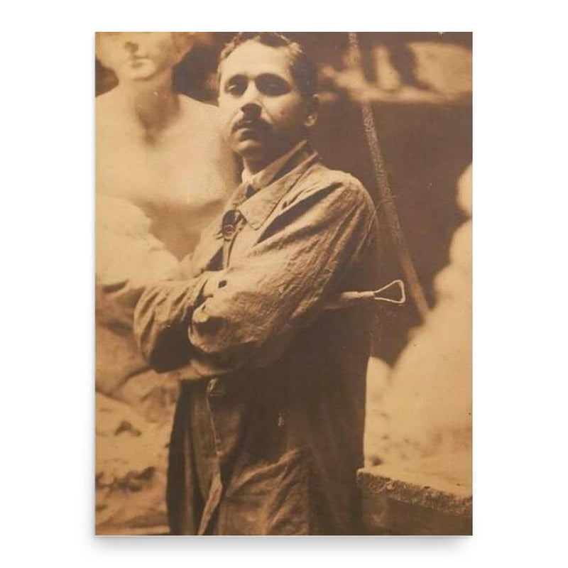 Antonio Sciortino poster print, in size 18x24 inches.