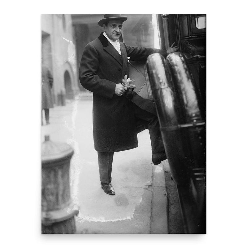 Antonio Scotti poster print, in size 18x24 inches.