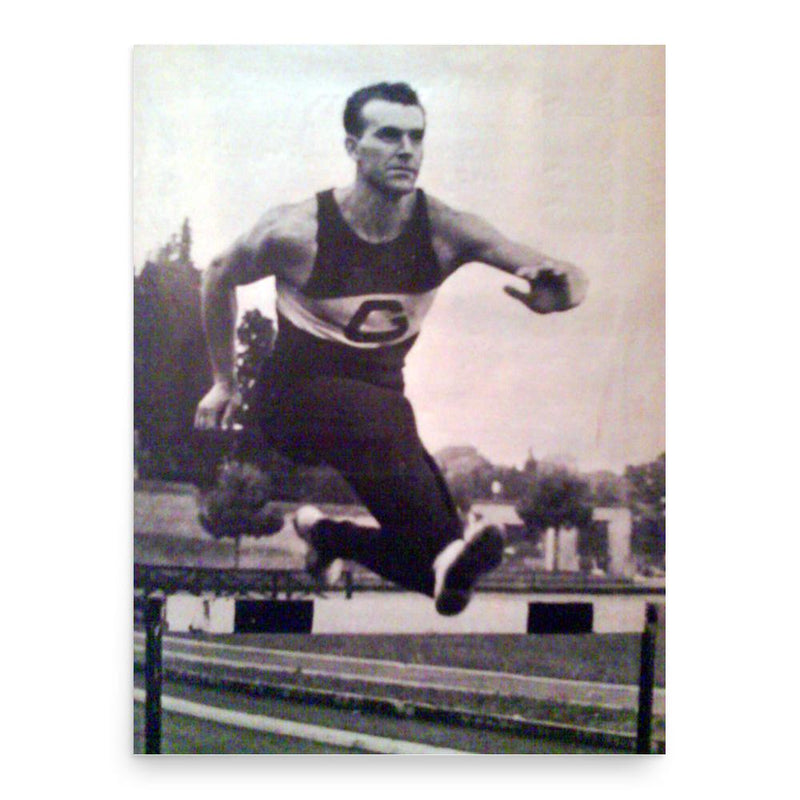 Antonio Siddi poster print, in size 18x24 inches.