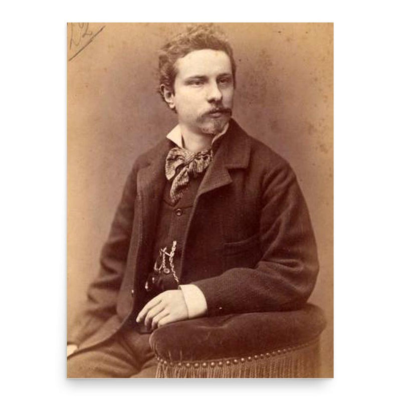 Antonio Smareglia poster print, in size 18x24 inches.