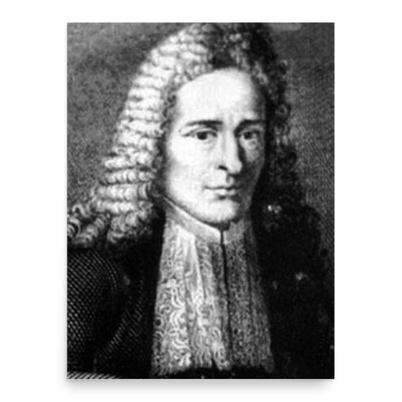 Antonio Vallisneri poster print, in size 18x24 inches.