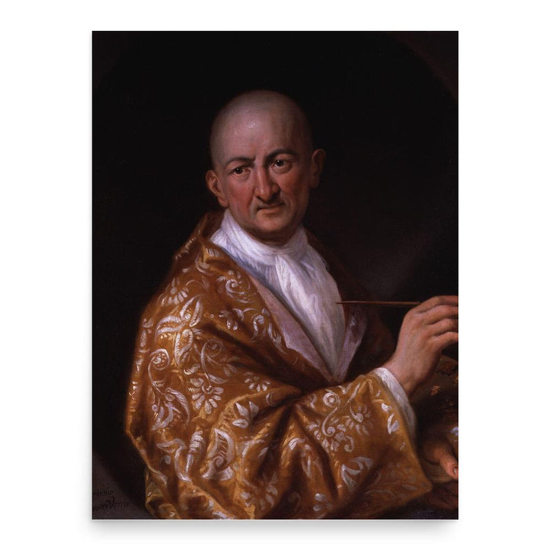 Antonio Verrio poster print, in size 18x24 inches.