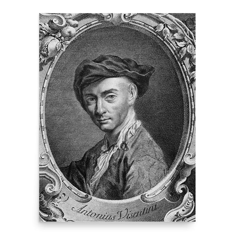 Antonio Visentini poster print, in size 18x24 inches.