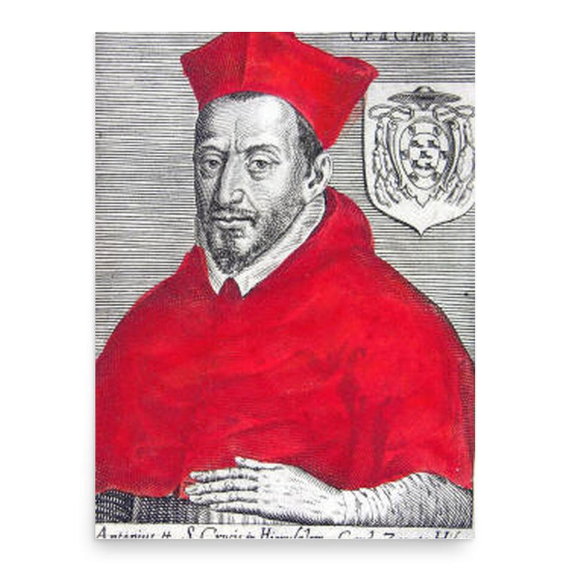 Antonio Zapata y Cisneros poster print, in size 18x24 inches.