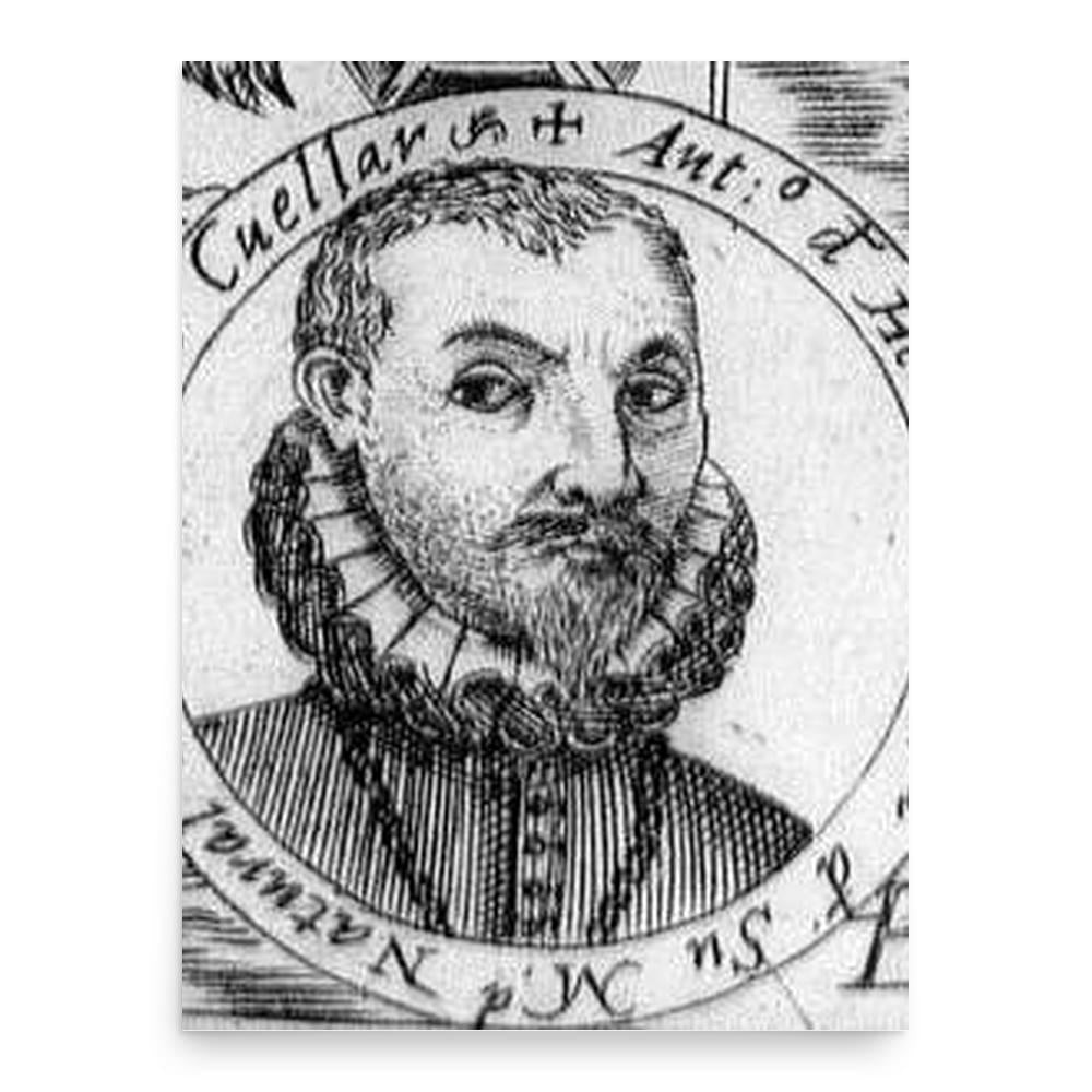 Antonio de Herrera y Tordesillas poster print, in size 18x24 inches.