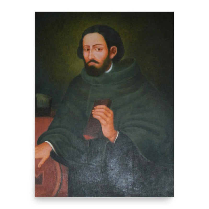 Antonio de Morga poster print, in size 18x24 inches.