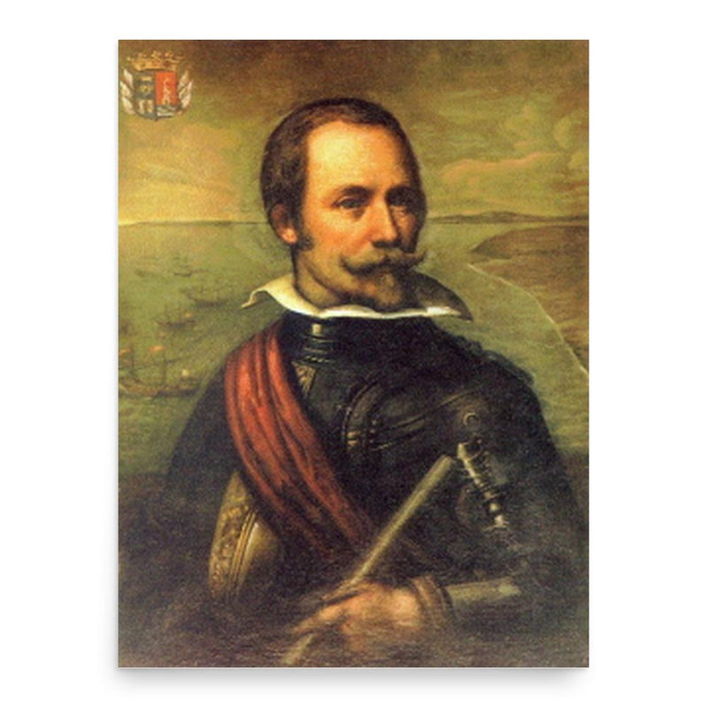 Antonio de Oquendo poster print, in size 18x24 inches.
