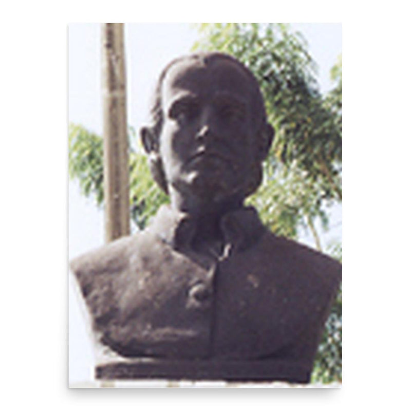 Antonio de los Reyes Correa poster print, in size 18x24 inches.