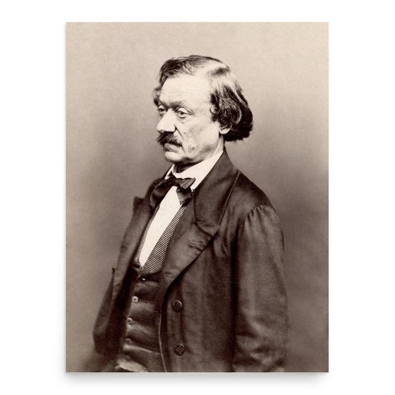 Antony Deschamps poster print, in size 18x24 inches.