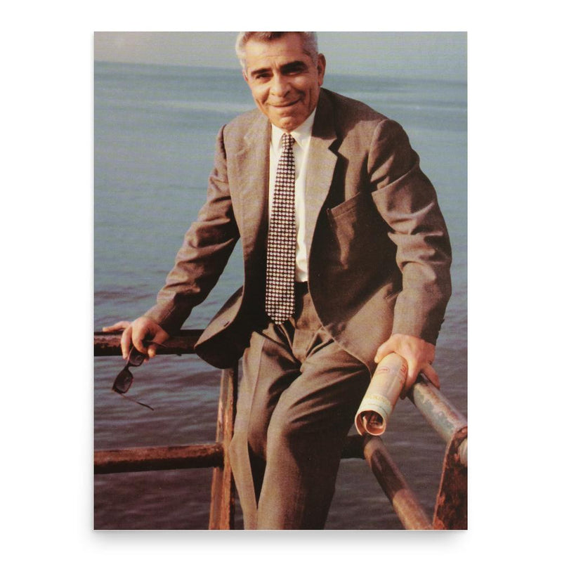 Antranig Dzarugian poster print, in size 18x24 inches.