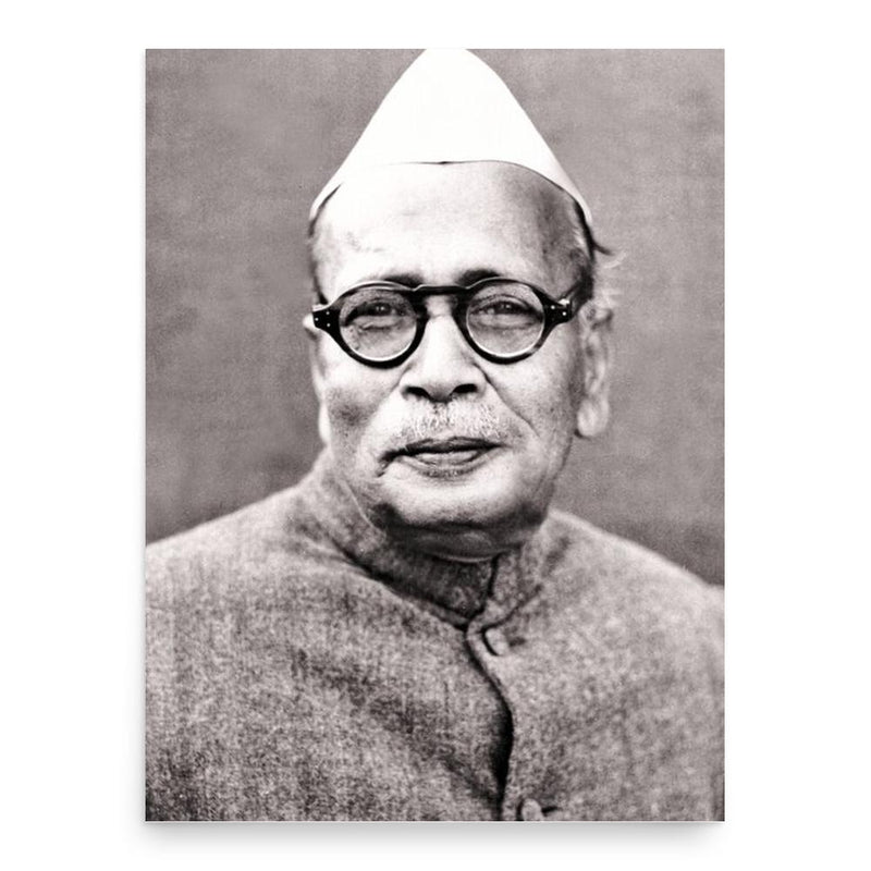 Anugrah Narayan Sinha poster print, in size 18x24 inches.