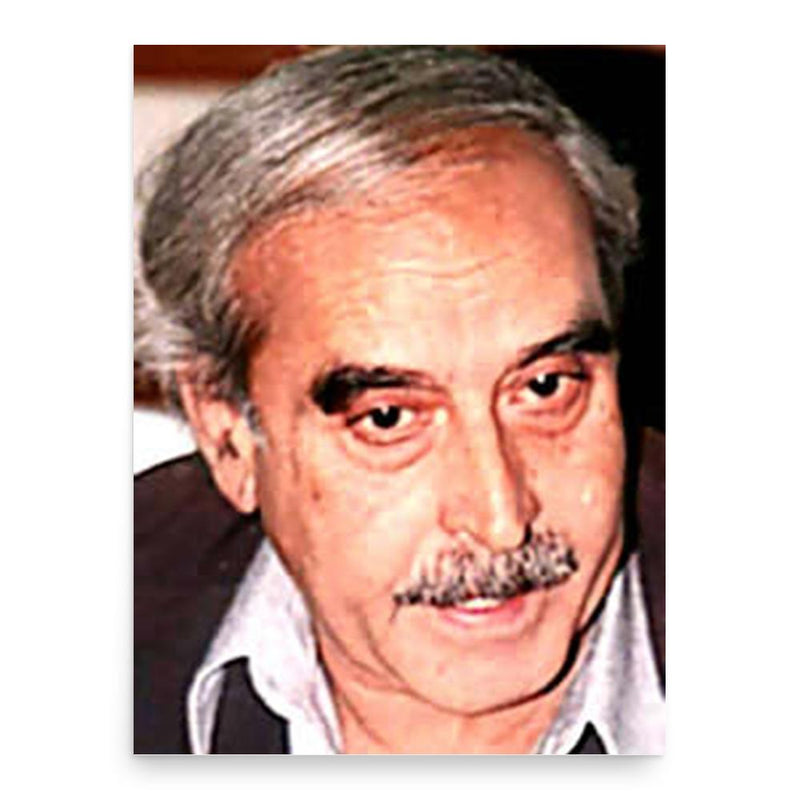 Anwar Pirzada poster print, in size 18x24 inches.