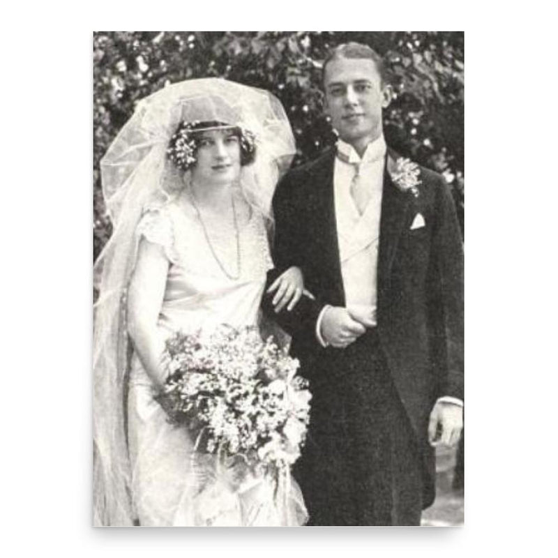 Anya Seton poster print, in size 18x24 inches.