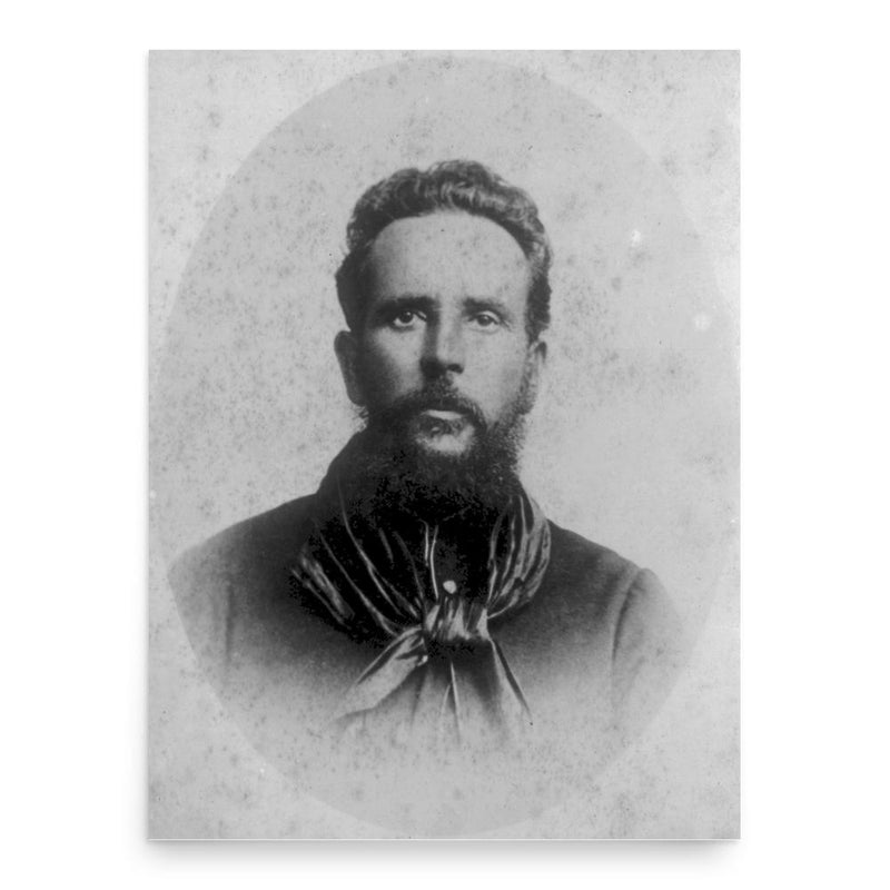 Aparicio Saravia poster print, in size 18x24 inches.