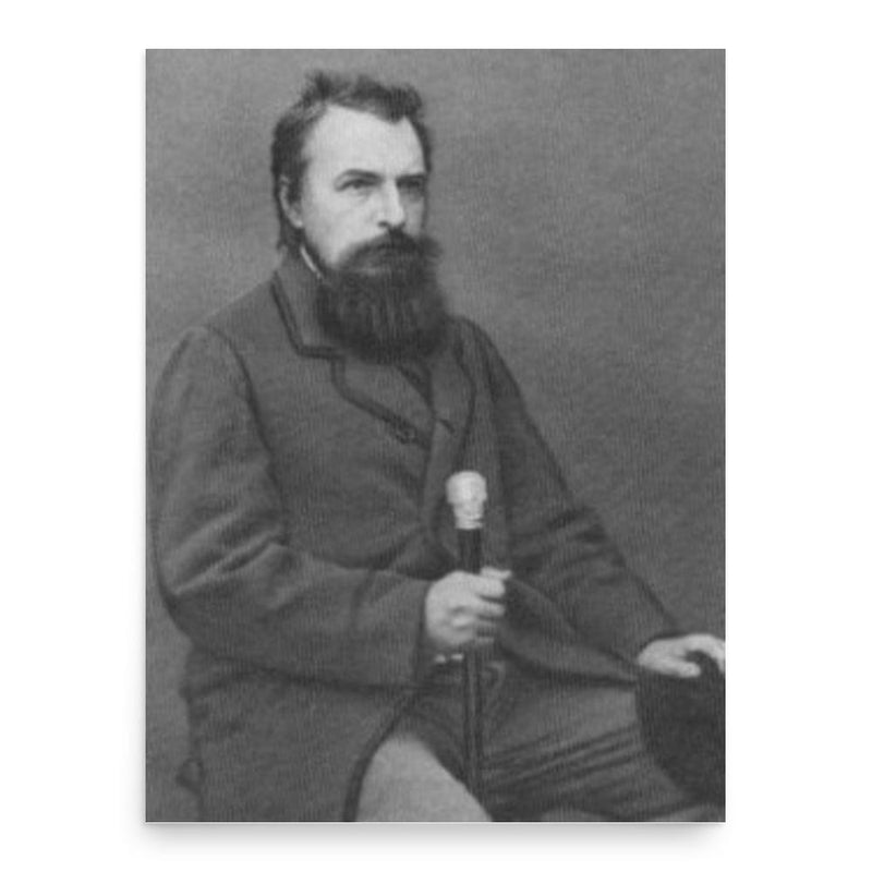 Apollon Grigoryev poster print, in size 18x24 inches.