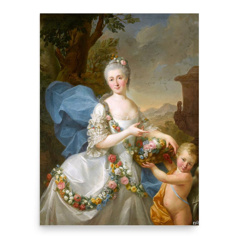 Apolonia Ustrzycka poster print, in size 18x24 inches.